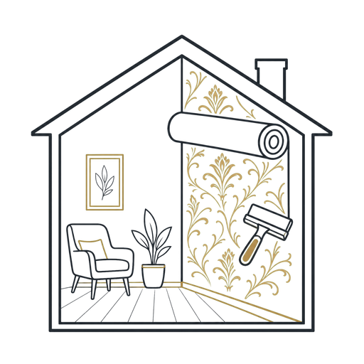 Residential Wallpaper Installation